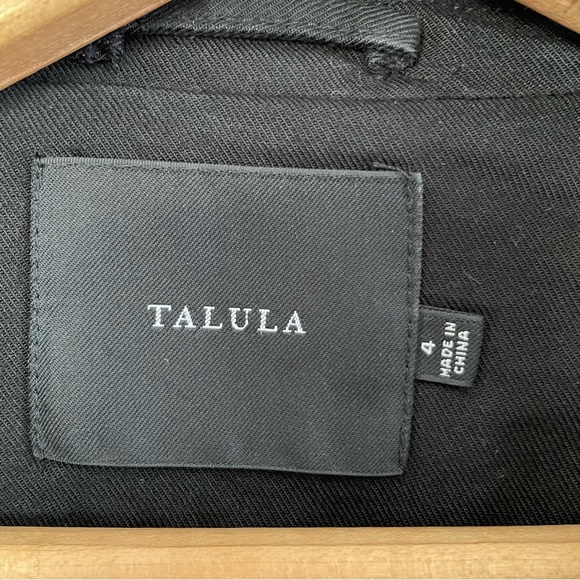 Aritzia Talula Kent Blazer jacket open front lightweight jacket size 4 - Picture 5 of 7